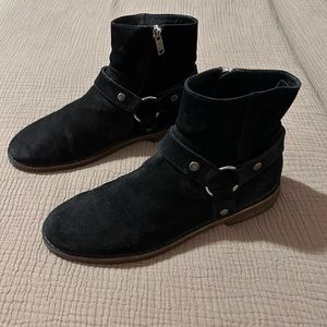 SAINT LAURENT Paris Black NEVADA 20 harness boot